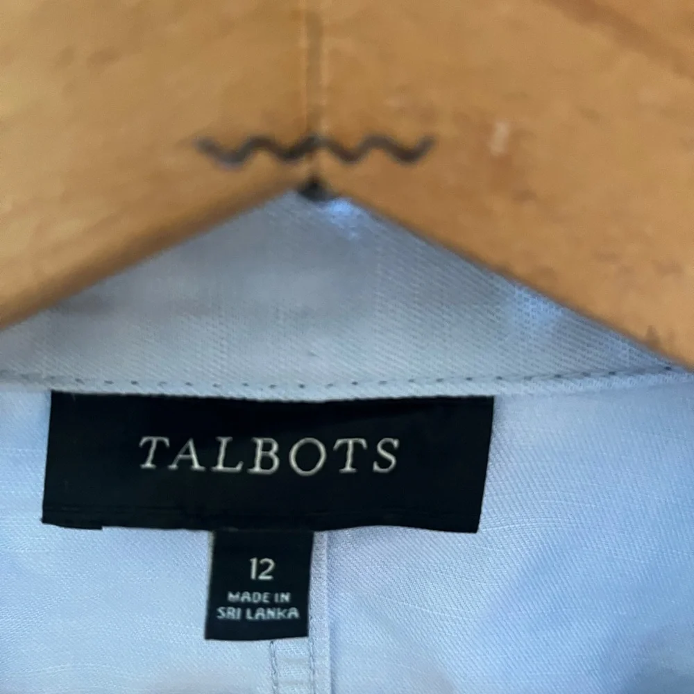 Talbots Light Blue Utility Jacket - Picture 2 of 5
